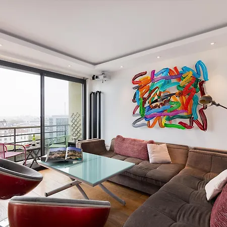 Floor With Eiffel Tower View And Roof Appartamento Parigi